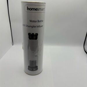 Homesmart Gray Water Bottle with Shungite Infuser